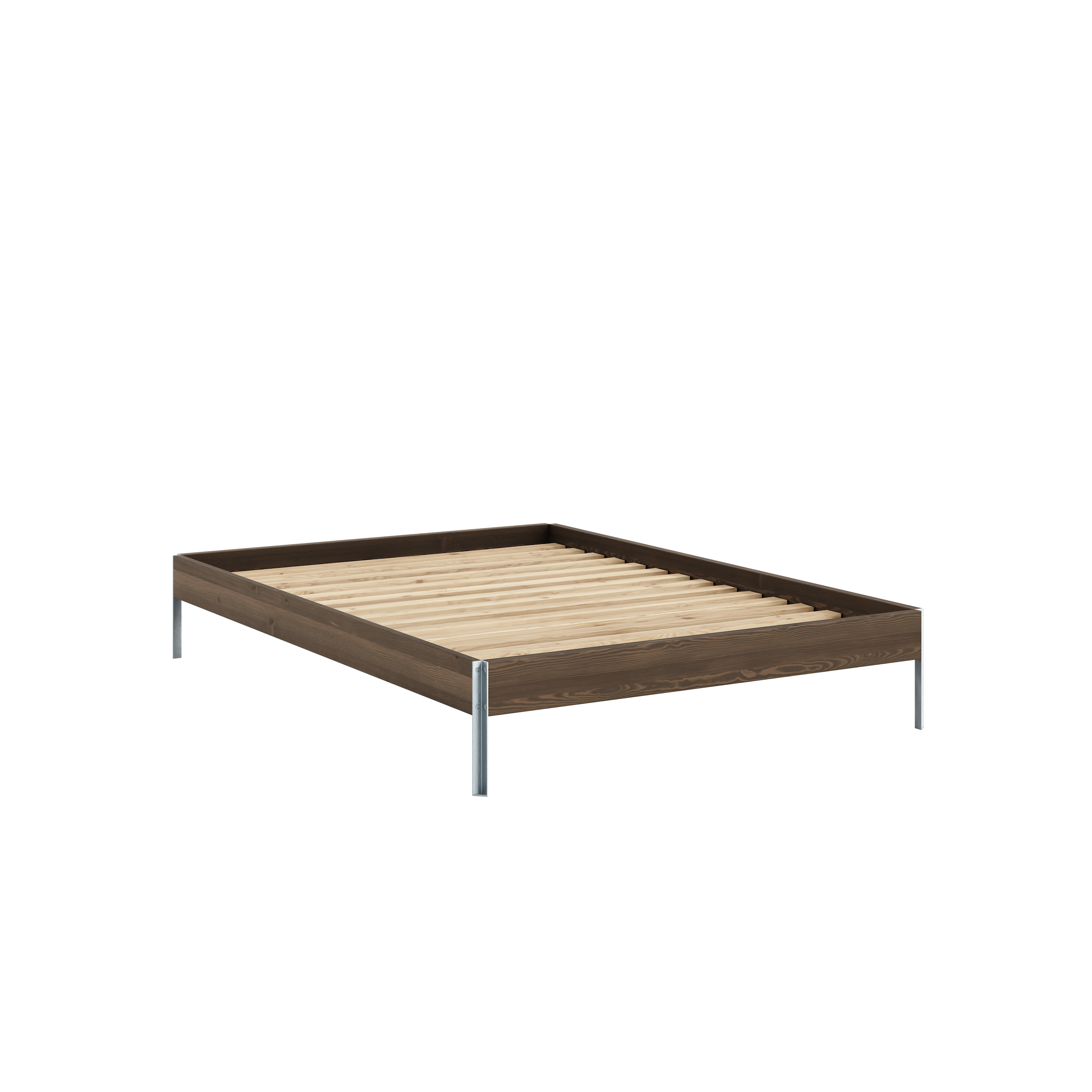 CORE BED CAROB BROWN 140 X 200