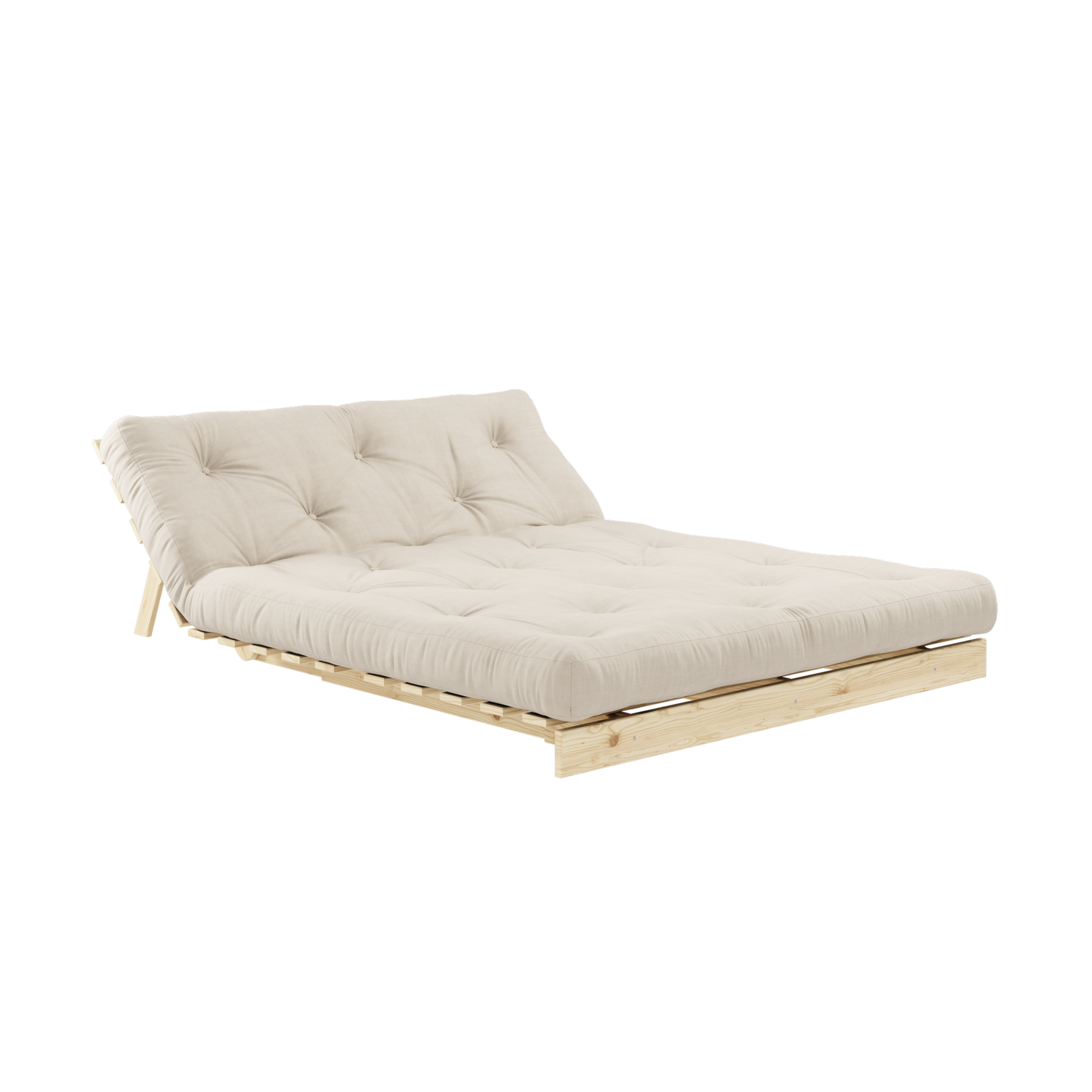 ROOTS RAW 140 X 200 W. ROOTS MATTRESS BEIGE