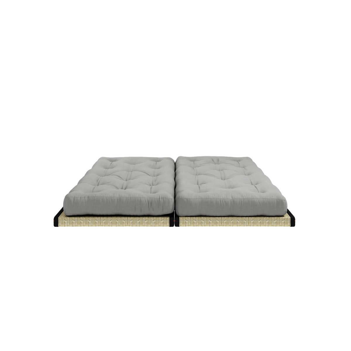 CHICO GREY W. 2 TATAMI 80 X 200 W. 2 CHICO MATTRESS SET GREY