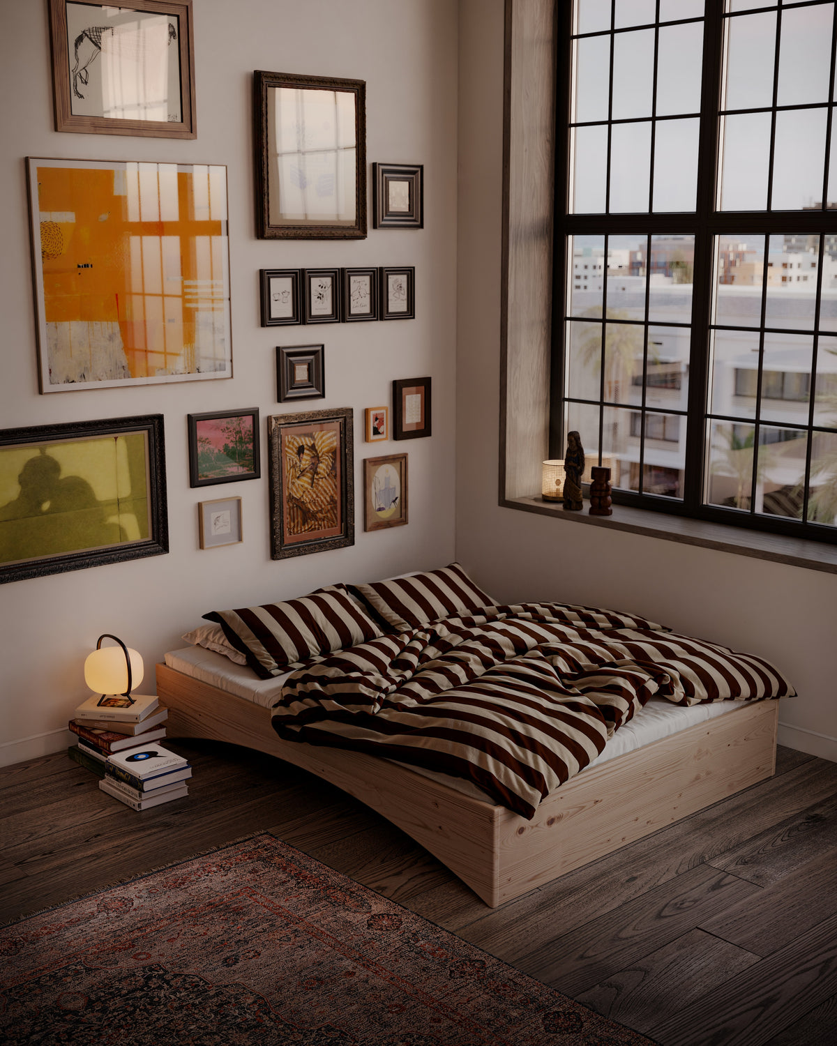 ORBIT BED RAW 140 X 200