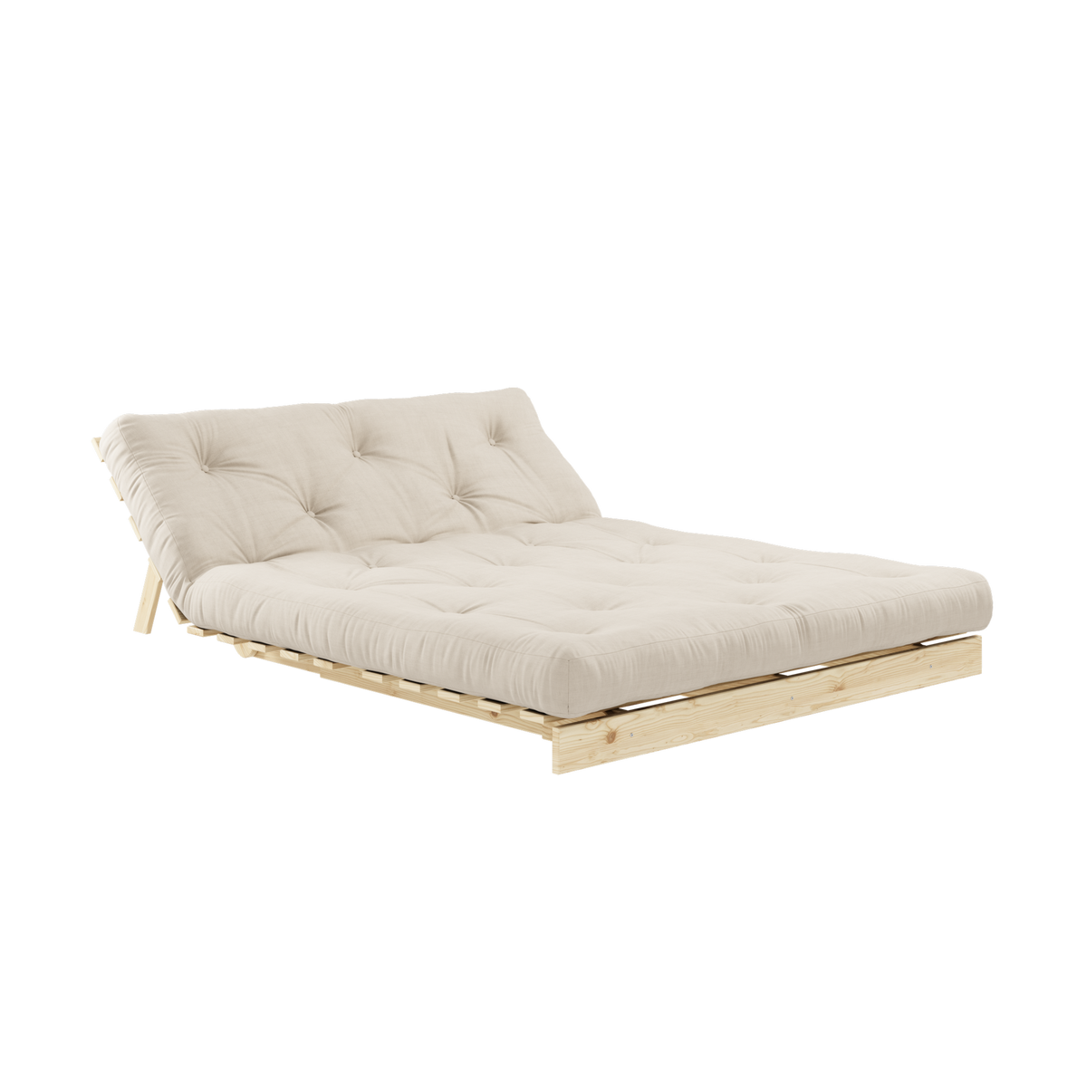 ROOTS RAW 140 X 200 W. ROOTS MATTRESS BEIGE